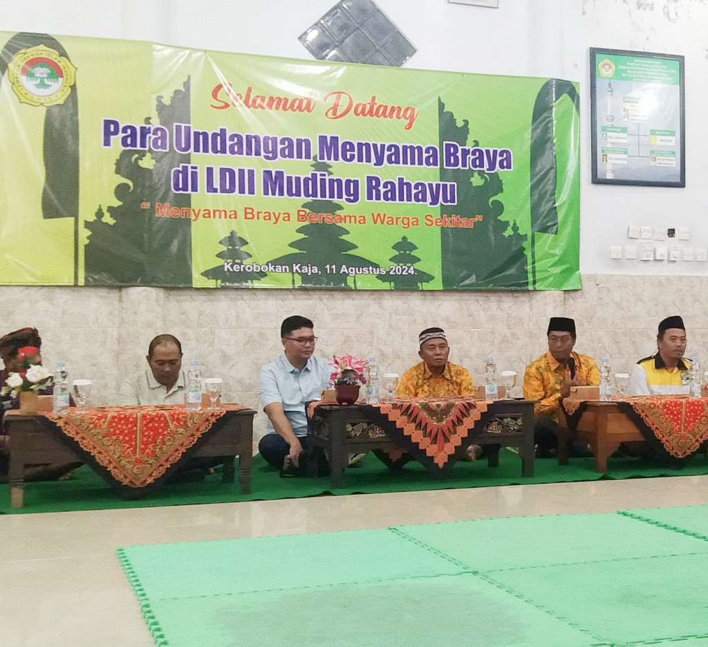 Menyama Braya Warga Muslim Muding Rahayu Lingkungan Muding Kelod